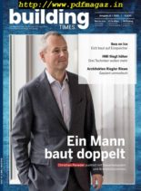 Building Times – November 2019