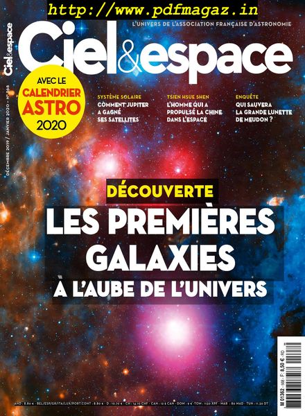 Ciel & Espace – novembre-decembre 2019