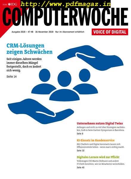 Computerwoche – 18 November 2019