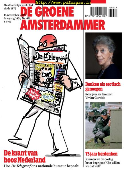 De Groene Amsterdammer – 15 november 2019