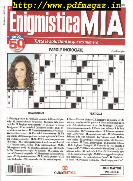 Enigmistica Mia – 8 Luglio 2019