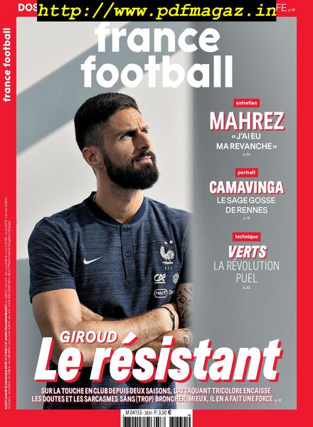 France Football – 12 novembre 2019
