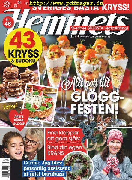 Hemmets Veckotidning – 19 november 2019