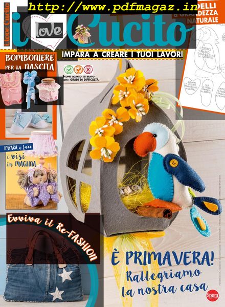 I Love Cucito – Aprile-Maggio 2018