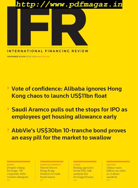 IFR Magazine – November 16, 2019