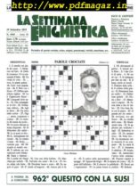 La Settimana Enigmistica – 19 Settembre 2019