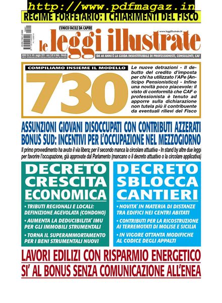 Leggi Illustrate – Maggio 2019