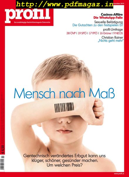 Profil – 17 November 2019