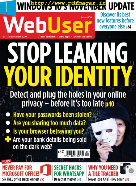 WebUser – 13 November 2019