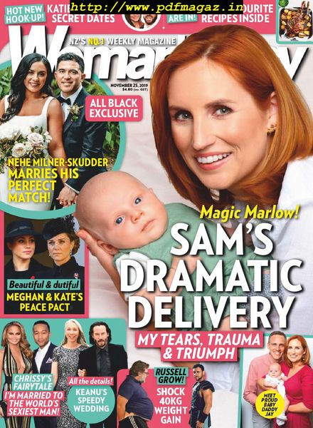 Woman’s Day New Zealand – November 25, 2019