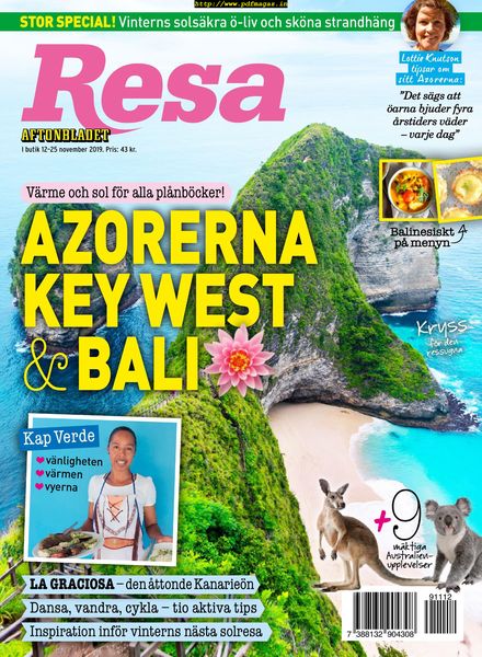Aftonbladet Resa – 12 november 2019