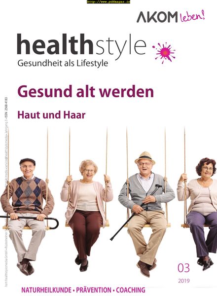 Healthstyle Gesundheit als Lifestyle – November 2019