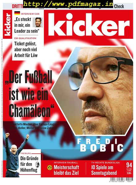 Kicker – 18 November 2019