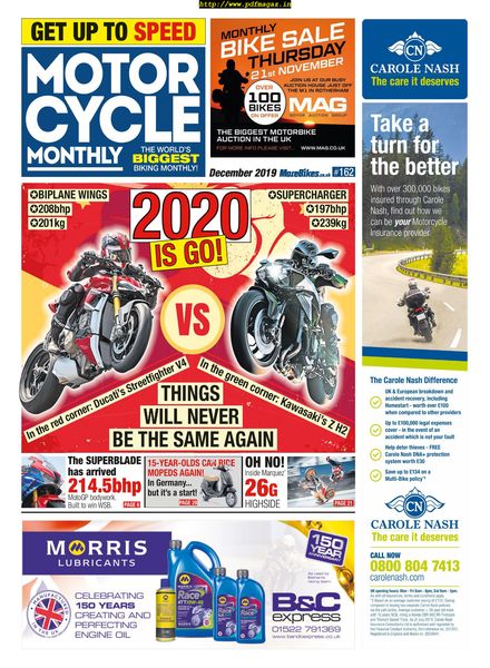 Motor Cycle Monthly – December 2019