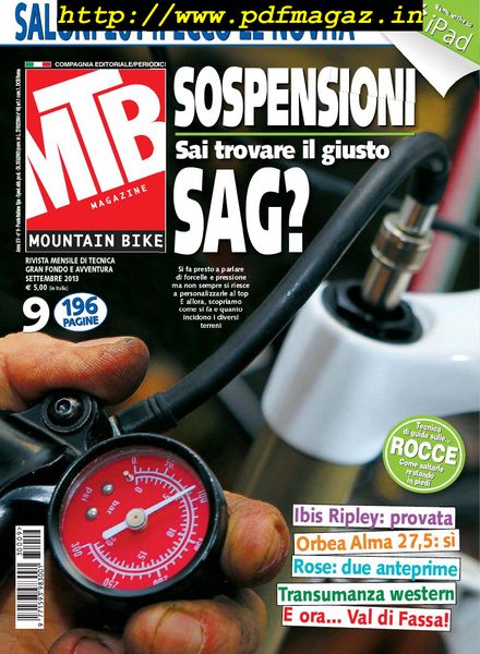 MTB Magazine – Settembre 2013