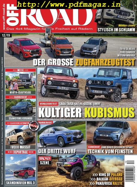 OFF ROAD – November 2019