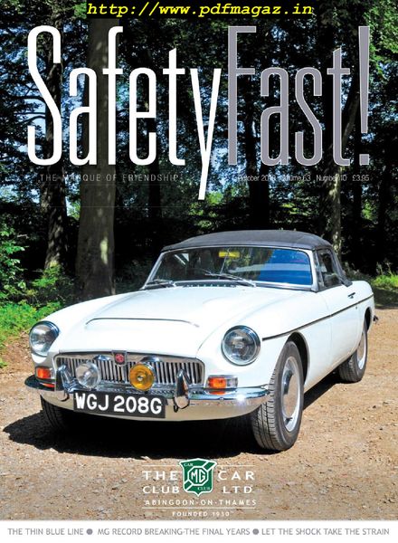 Safety Fast! – October 2019