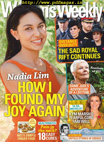 Woman’s Weekly New Zealand – November 25, 2019
