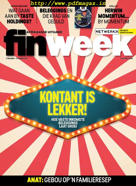 Finweek Afrikaans Edition – November 21, 2019