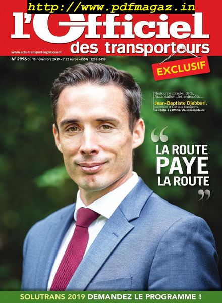 L’Officiel des Transporteurs – 15 novembre 2019