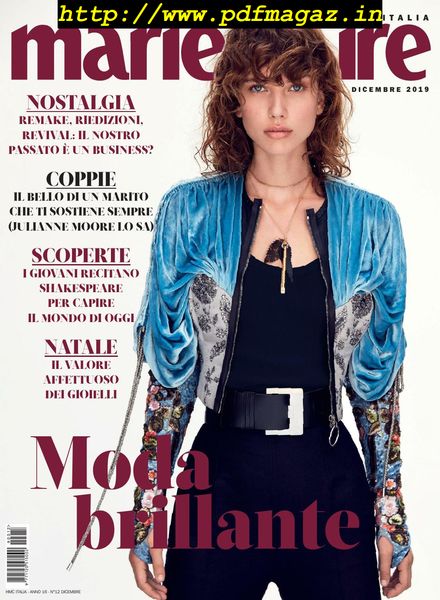 Marie Claire Italia – dicembre 2019