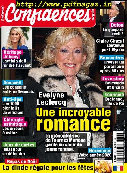 Confidences Magazine – decembre 2019
