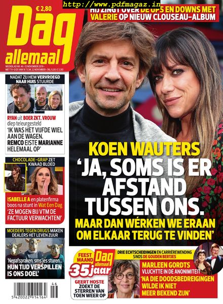 Dag Allemaal – 12 november 2019