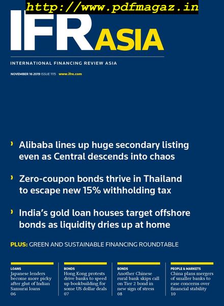IFR Asia – November 16, 2019