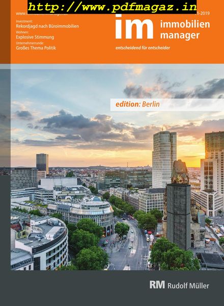 Immobilienmanager – November 2019