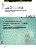 Le Societa – Novembre 2019