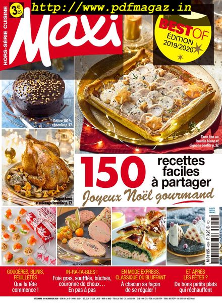 Maxi – Hors-Serie Cuisine – novembre 2019
