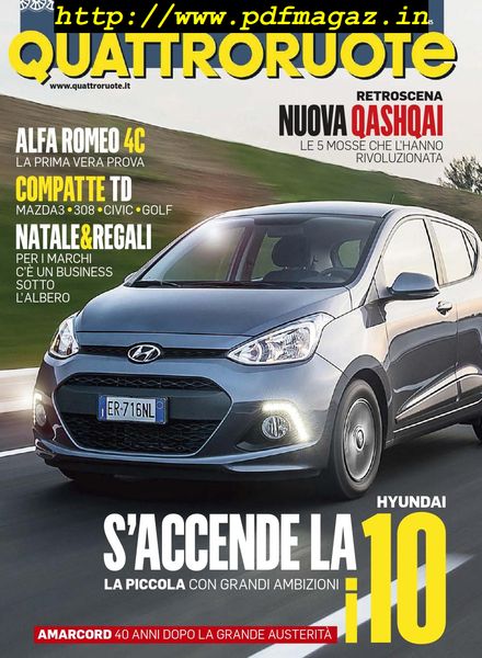 Quattroruote Italia – Dicembre 2013