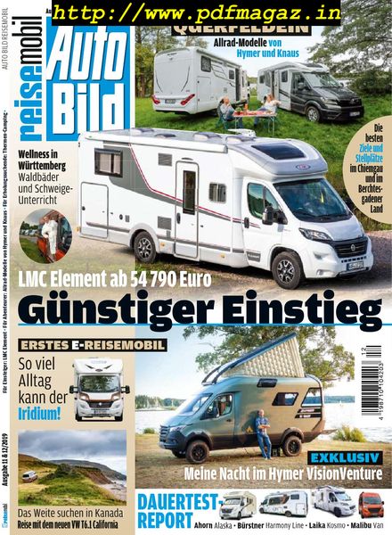 Auto Bild Reisemobil – November 2019