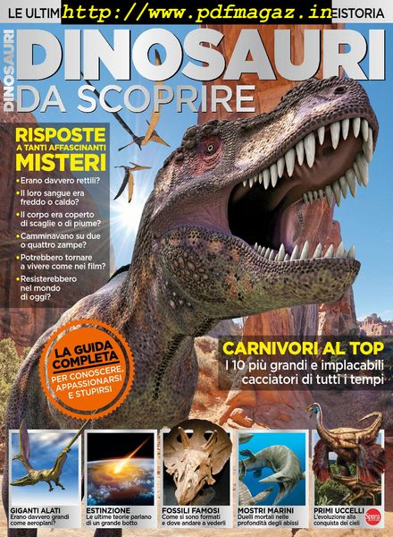 Dinosauri Leggendari Speciale – Giugno-Luglio 2018