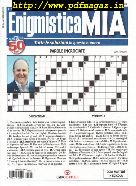 Enigmistica Mia – 1 Luglio 2019