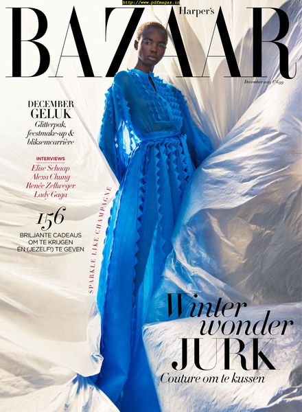Harper’s Bazaar Netherlands – december 2019