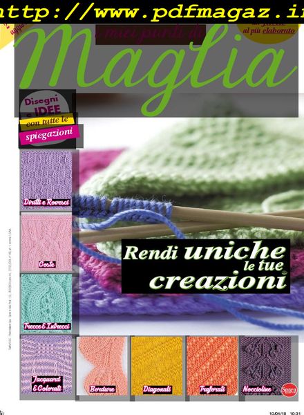 I miei punti di maglia – Maggio-Giugno 2018