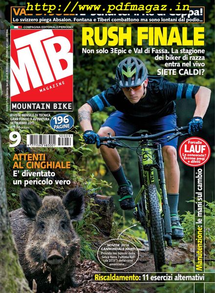 MTB Magazine – Settembre 2015