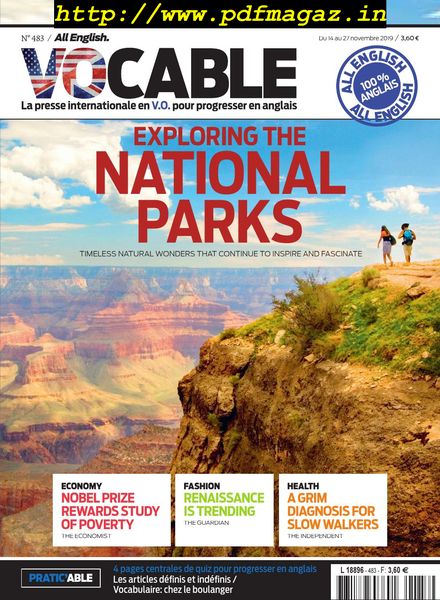 Vocable All English – 14 November 2019