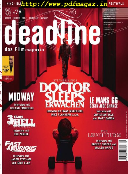 Deadline – November-Dezember 2019