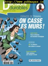 Decisions Durables – novembre 2019