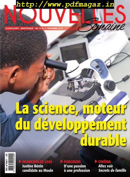 Nouvelles Semaine – 15 novembre 2019