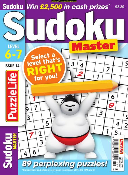 PuzzleLife Sudoku Master – November 2019