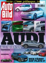 Auto Bild Germany – 21 November 2019