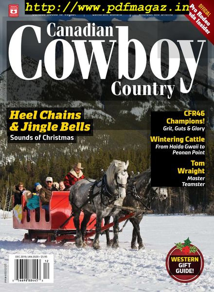 Canadian Cowboy Country – December 2019 – January 2020