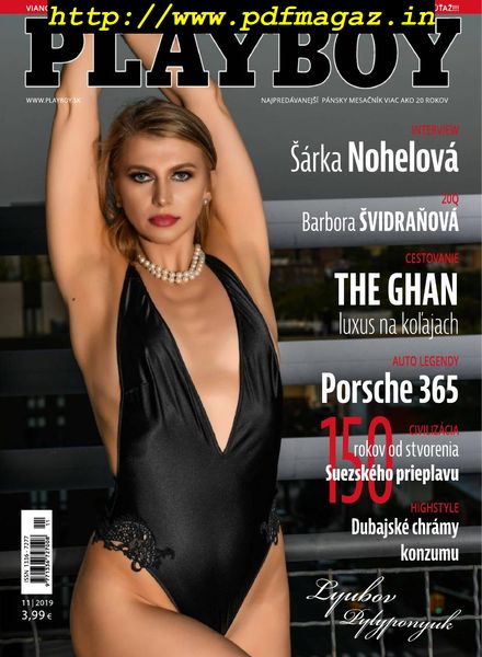 Playboy Slovakia – November 2019