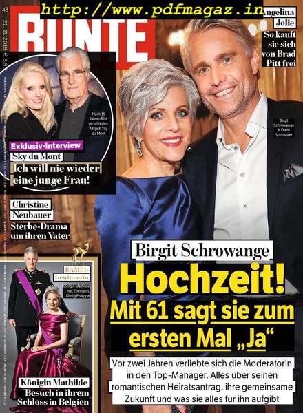 Bunte – 21 November 2019