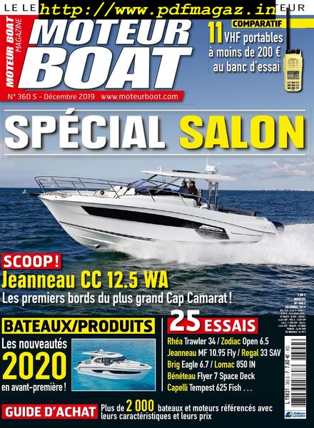 Moteur Boat – decembre 2019