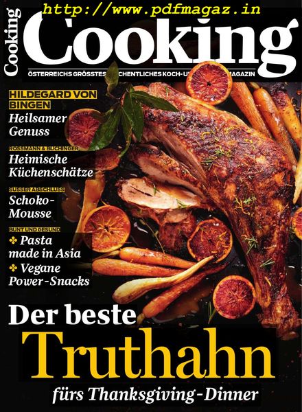 Cooking Austria – 15 November 2019