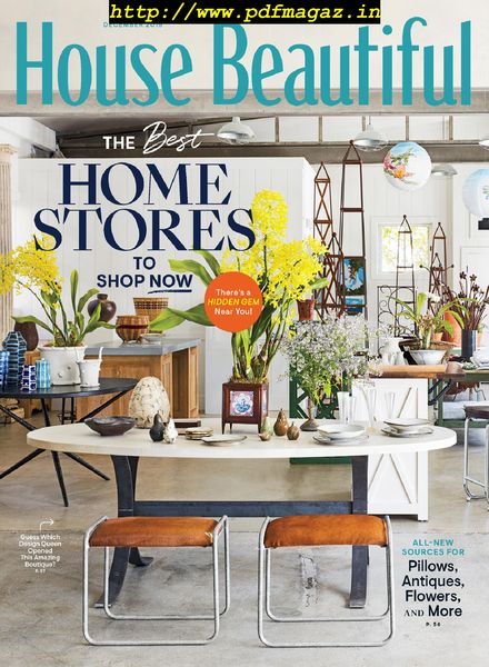 House Beautiful USA – December 2019